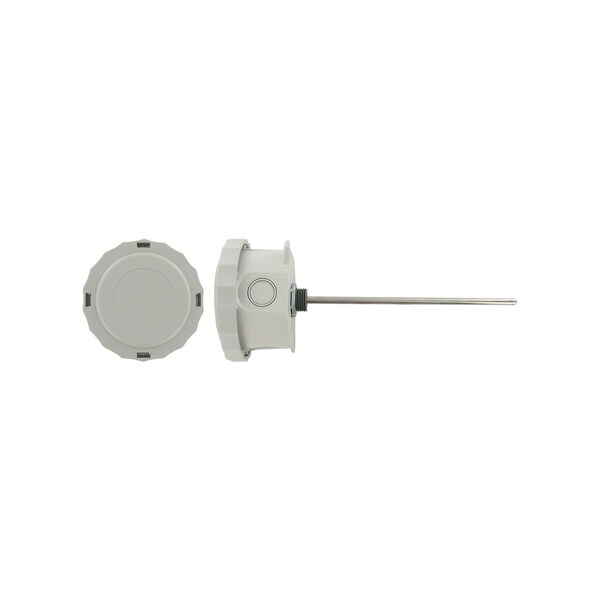 Immersion temperature sensor, 4" insertion length, 20K Thermistor, NEMA 4X housing